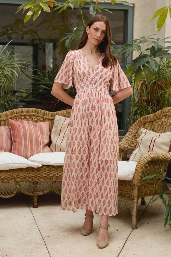 Pol&iacute;n Et Moi Vestido comprido Alma Castanho