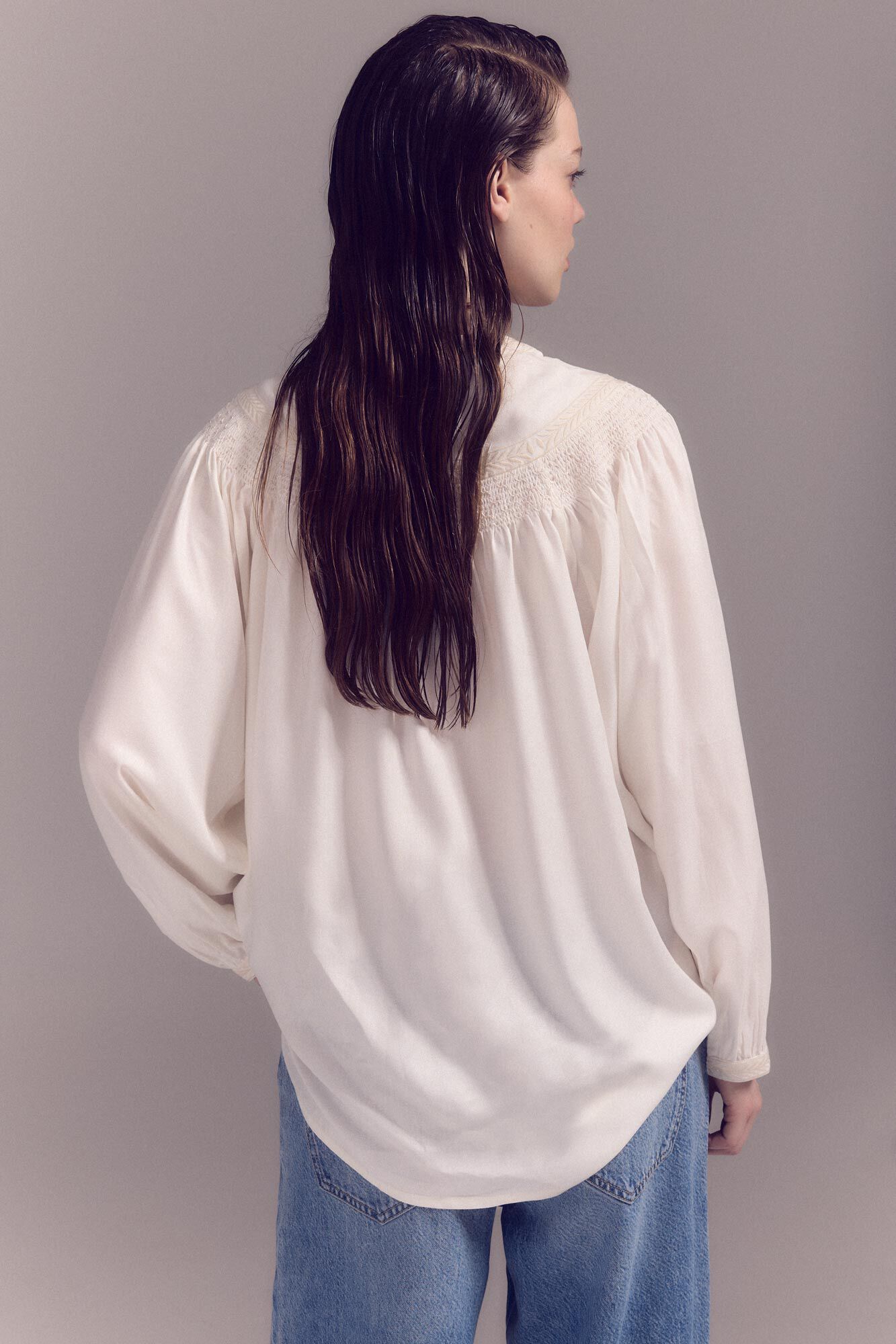 Cortefiel blusas blancas new arrivals
