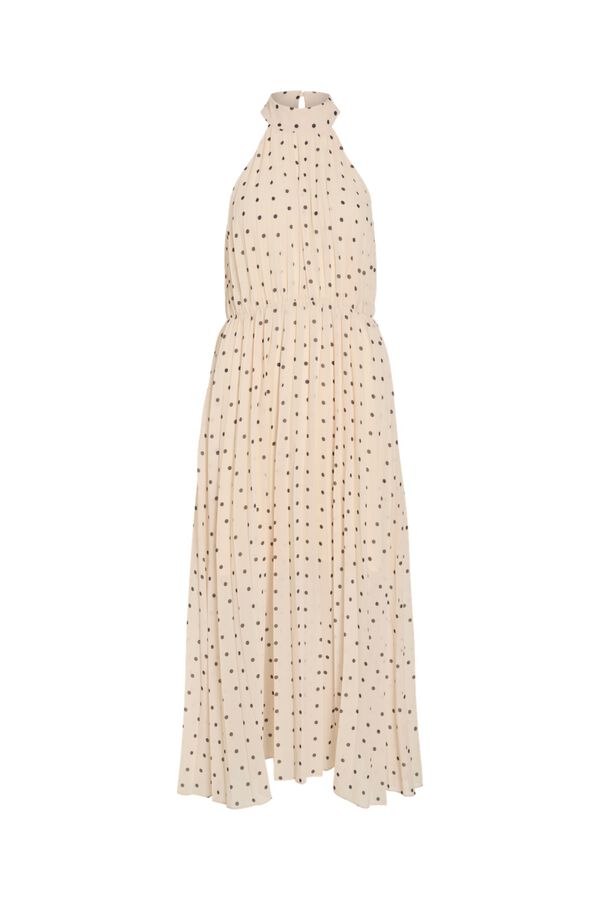 Vila Vestido de fiesta midi con lunares Arena