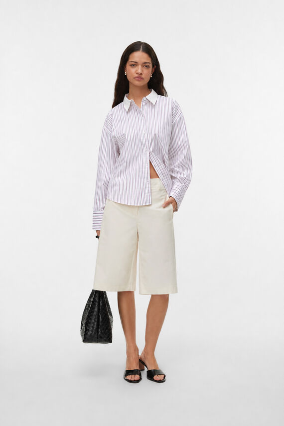 Camisa de rayas corte relajado