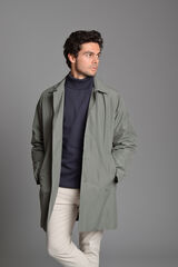 Cortefiel Trench coat Green