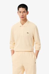 Lacoste Polo piqu&eacute; Tostado