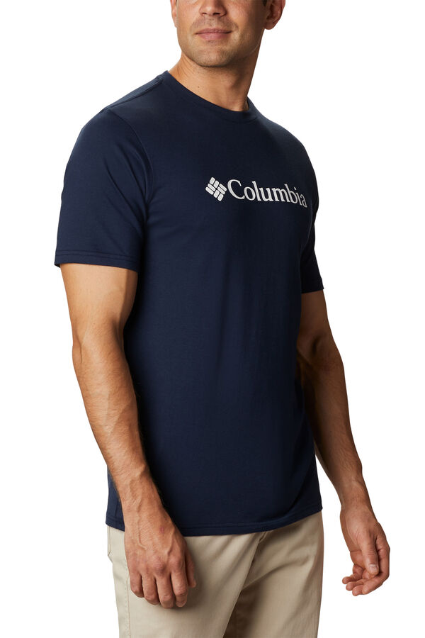 Cortefiel Columbia men's short-sleeved t-shirt with CSC Basic Logo™ Navy