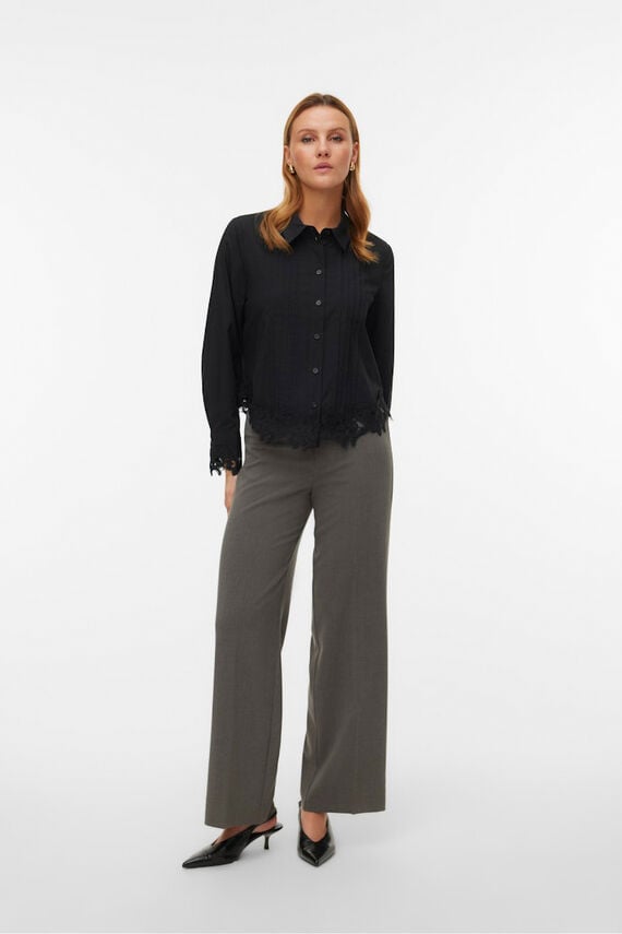 Pantalón recto de vestir