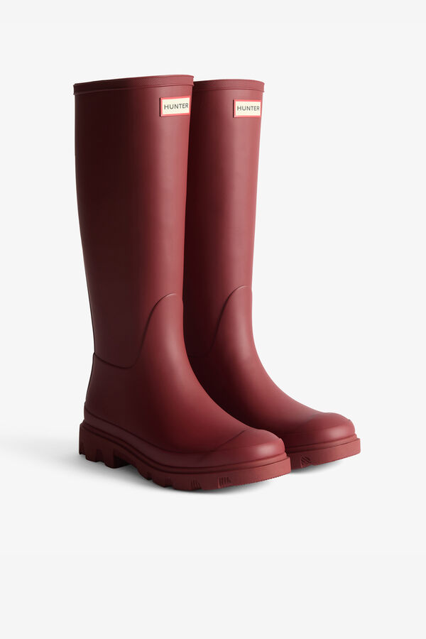 Hunter Botas impermeável Vermelho