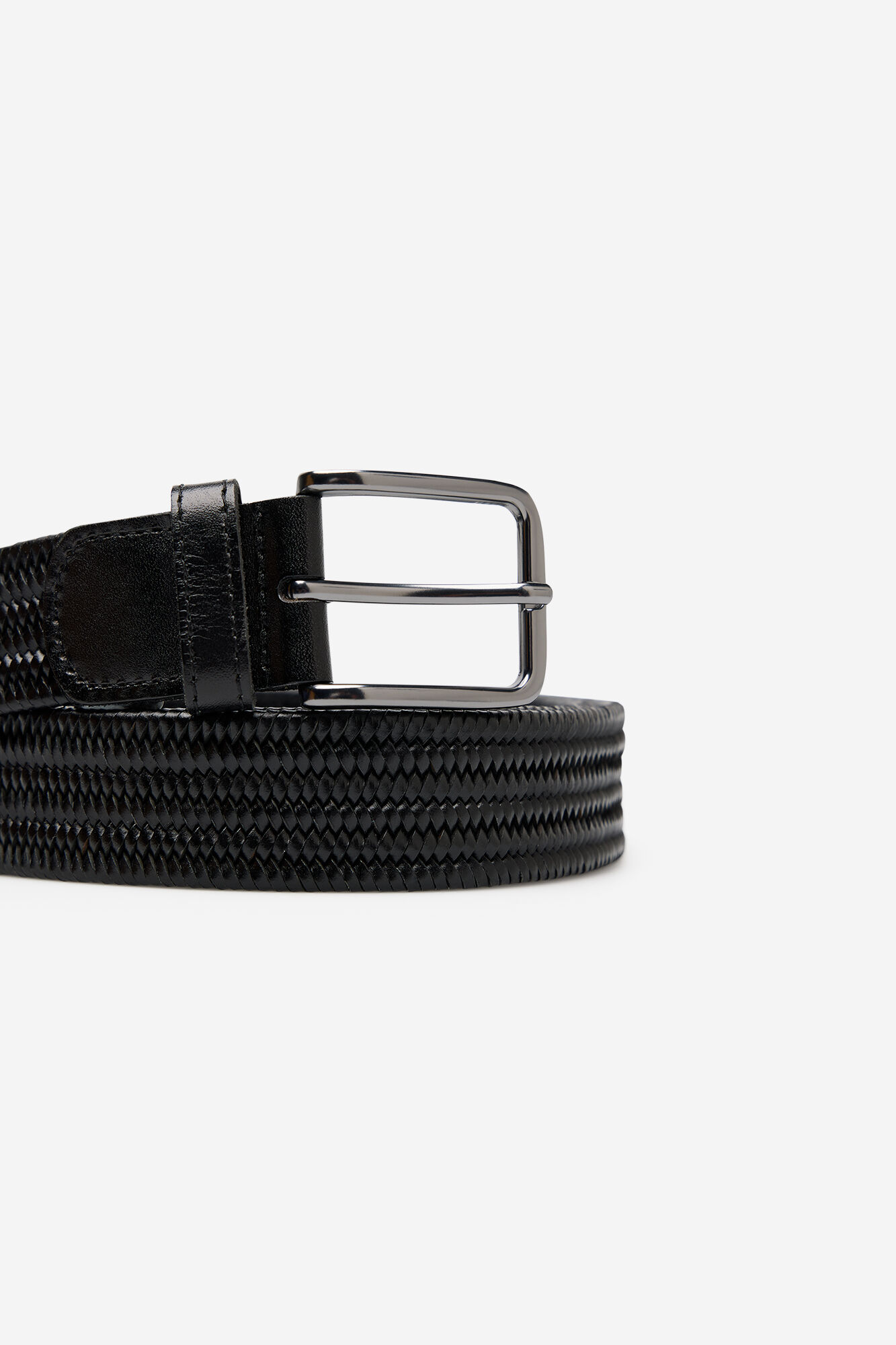 Cortefiel Elastic braided belt