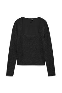 Vero Moda Top de manga comprida com manga quadrado