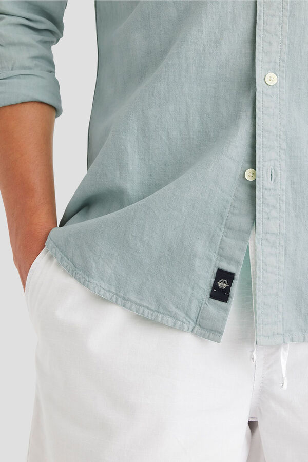 Cortefiel Slim Fit Icon button-up shirt Green
