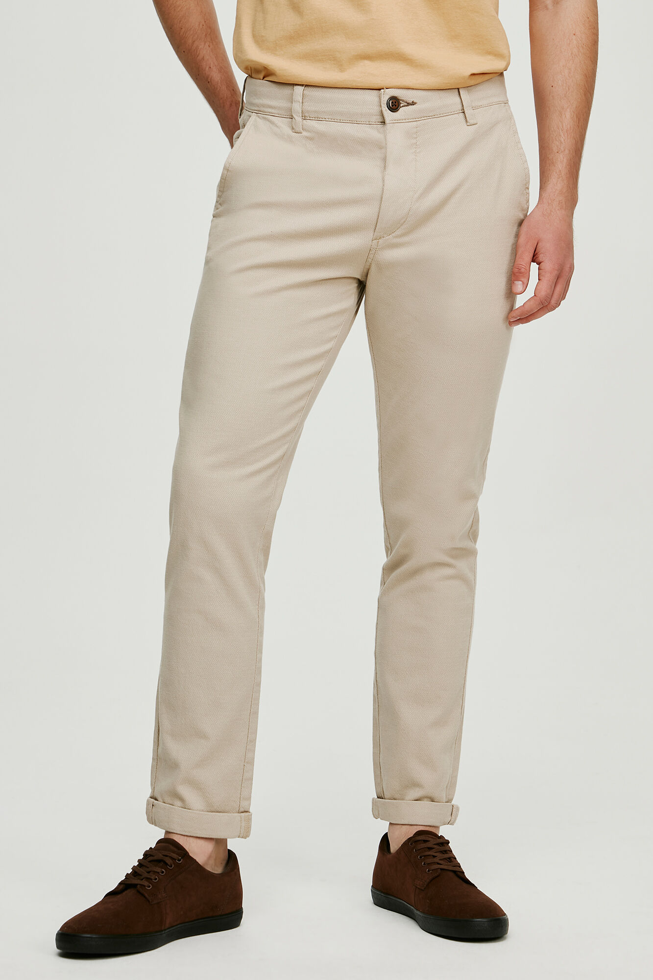 Pantalon chino Pantalones de hombre Cortefiel