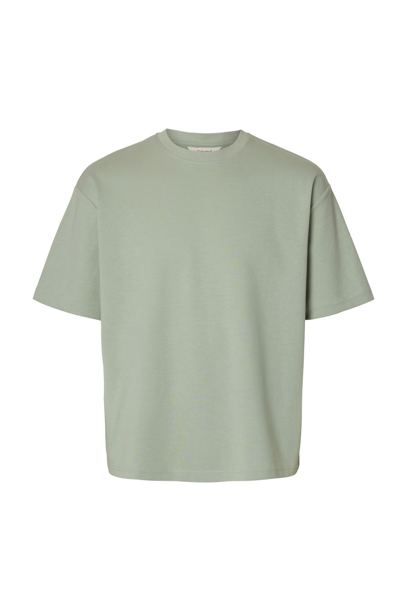 Selected T-shirt manga curta relax