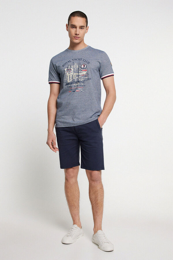 Privata Camiseta manga corta marinera Azul