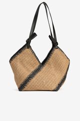 Vilanova Mala tote bag com al&ccedil;as pretas Preto