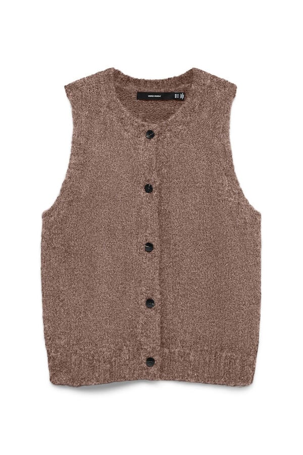 Vero Moda Colete de malha  Castanho