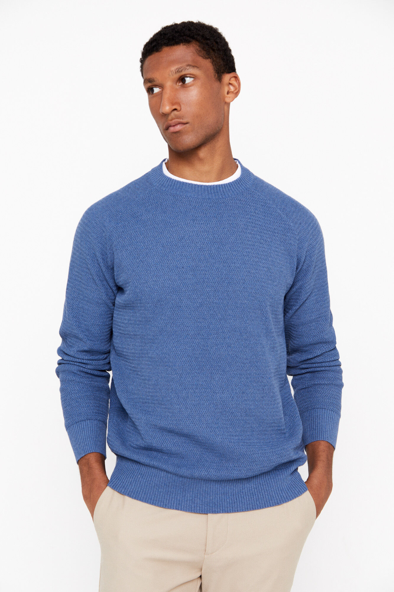 Next mens cotton jumpers discount