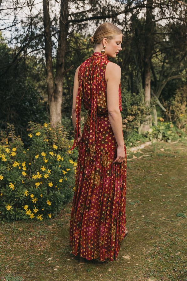 Cherubina Bibiana skirt Red