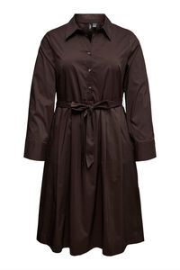 Vero Moda Curve Vestido camisa midi plus size