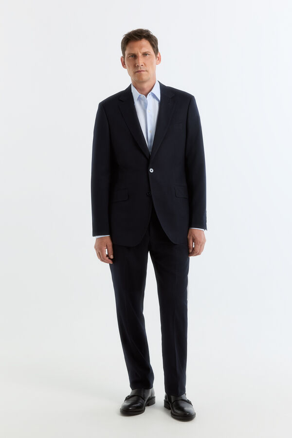 Cortefiel Blazer S&eacute;rie XXI riscas Azul