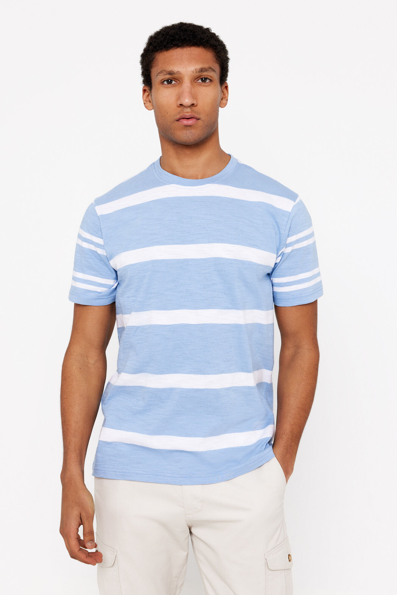 Camiseta de rayas Camisetas de hombre Cortefiel