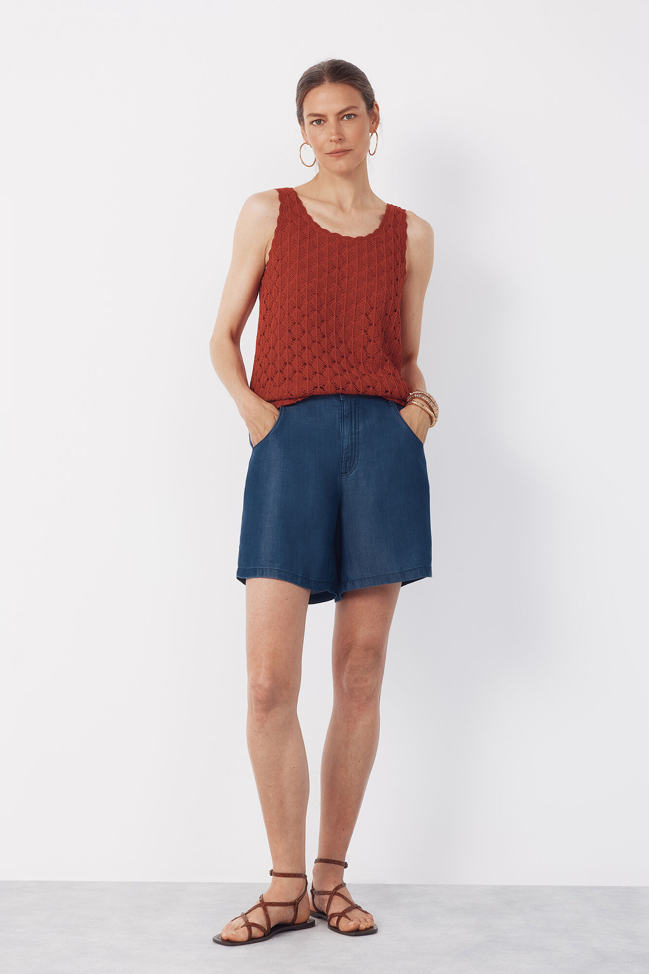 Cortefiel Rustic top structure
