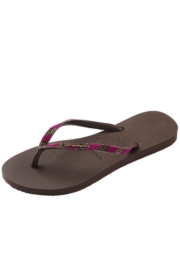 Havaianas Havaianas Slim Glow sandals Dark brown