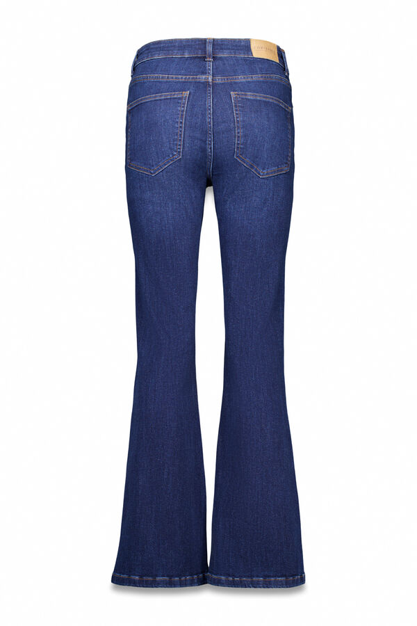 Cortefiel Bell bottom jeans Blue