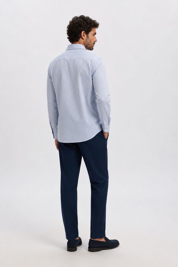 Selected Camisa de vestir slim fit Azul