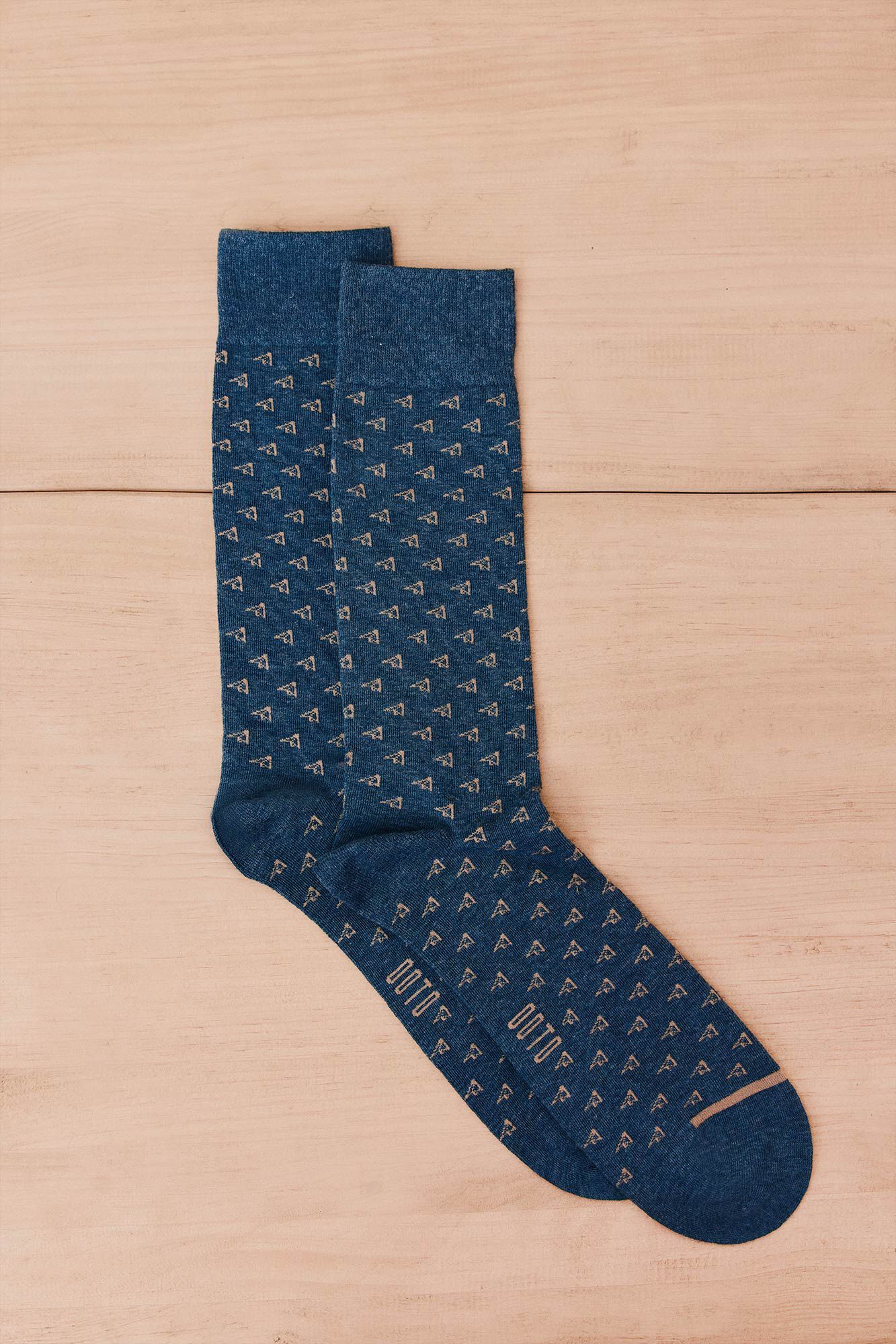 OOTO Meia com log&oacute;tipos