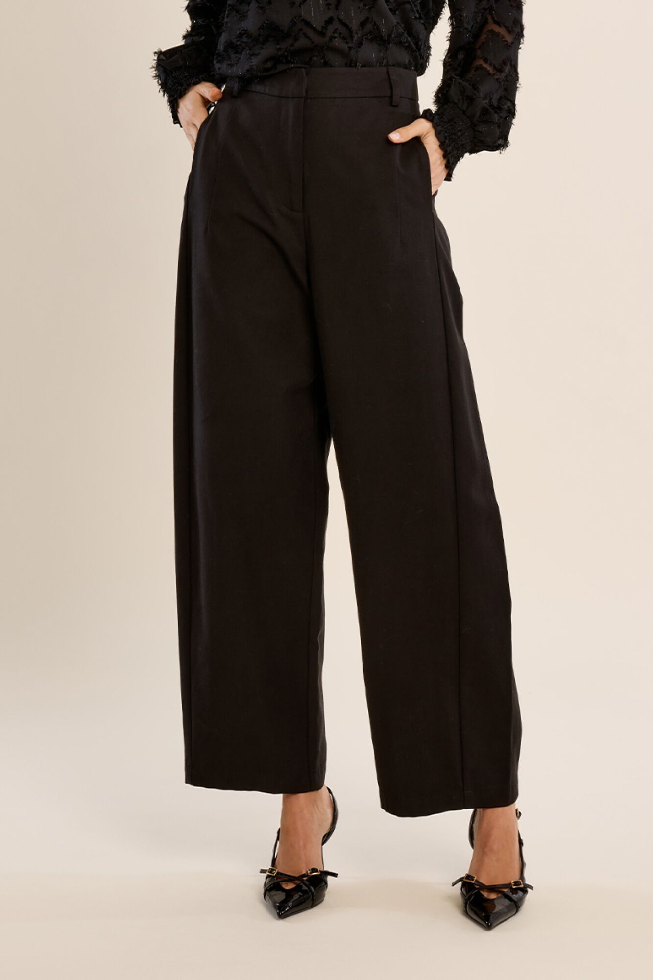 Molly Bracken Cal&ccedil;a comprida estilo barrel