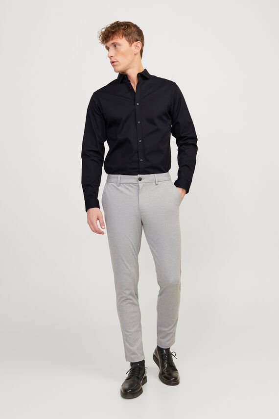 Camisa slim fit algodón