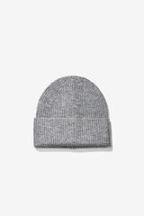 Vilanova Boné canelado com strass Cinzento