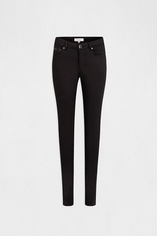 Morgan Pantal&oacute;n slim talle est&aacute;ndar Negro