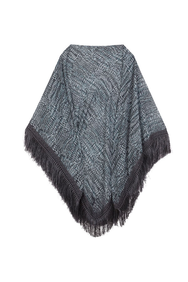 Slowlove Fular estampado flores Verde