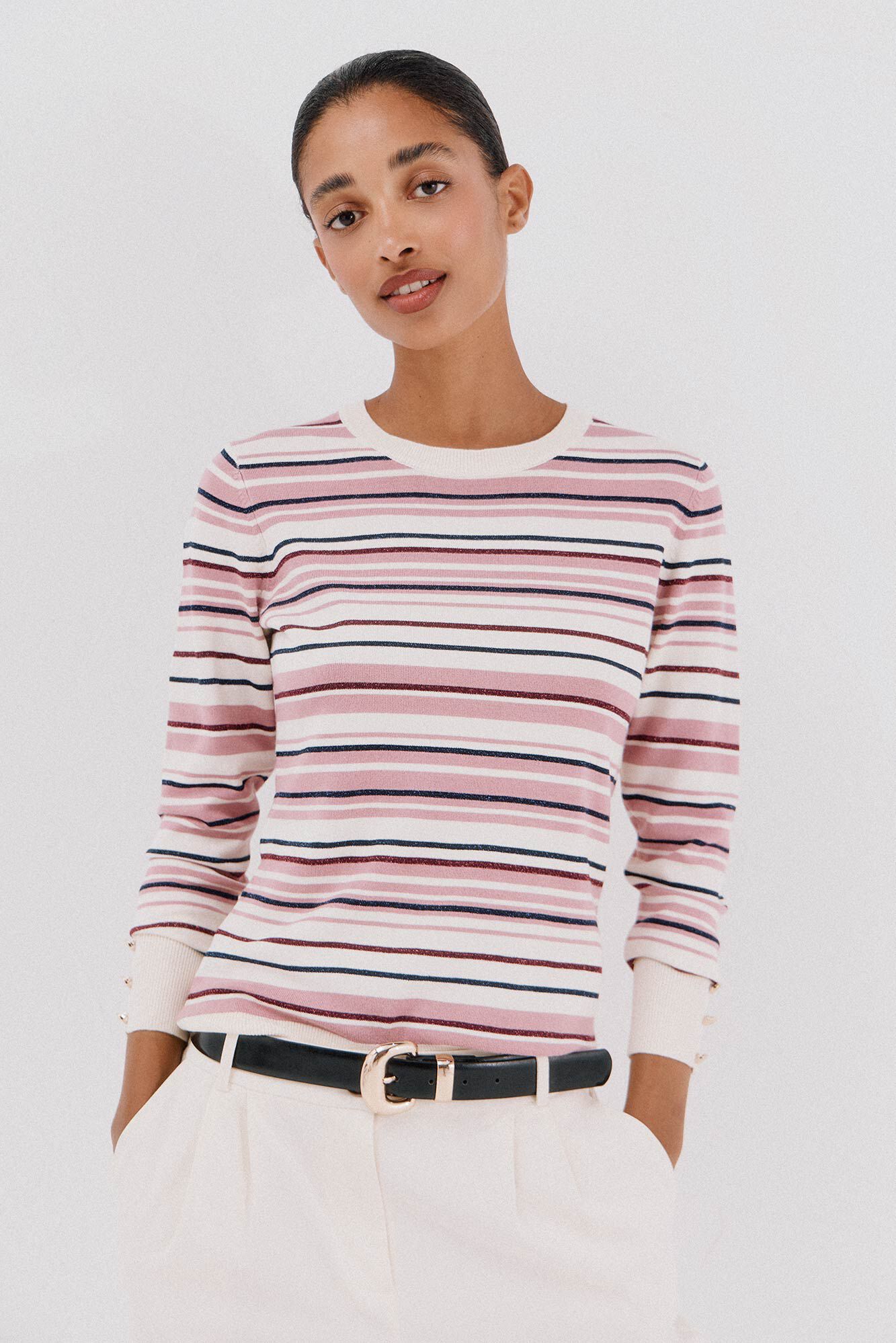 Cortefiel Striped jumper