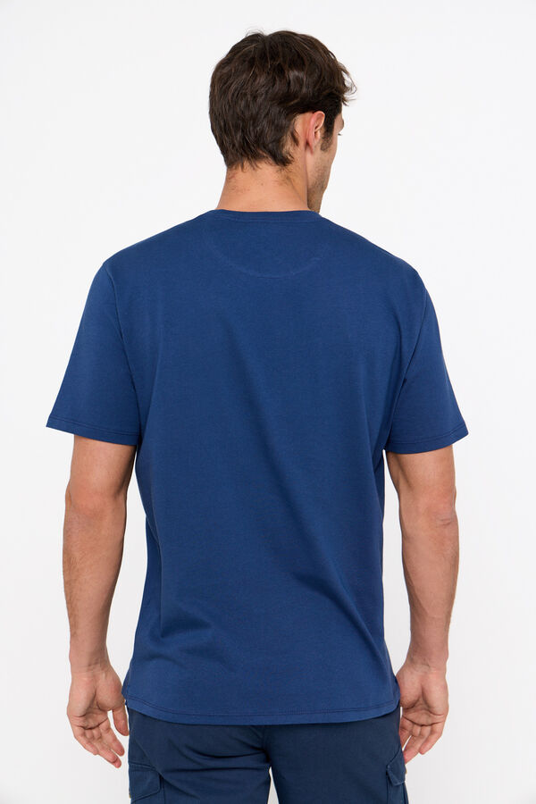 Cortefiel Camiseta gráfica colaboración WWF Azul marino