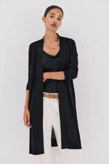 Cortefiel Short-sleeved jumper Black