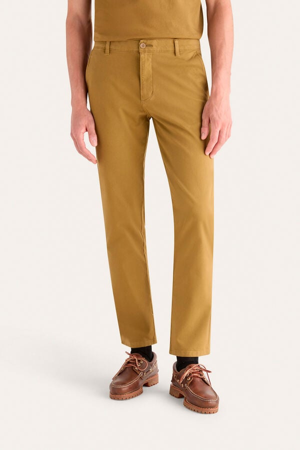 Dockers Cal&ccedil;as chino slim Ultimate Tostado