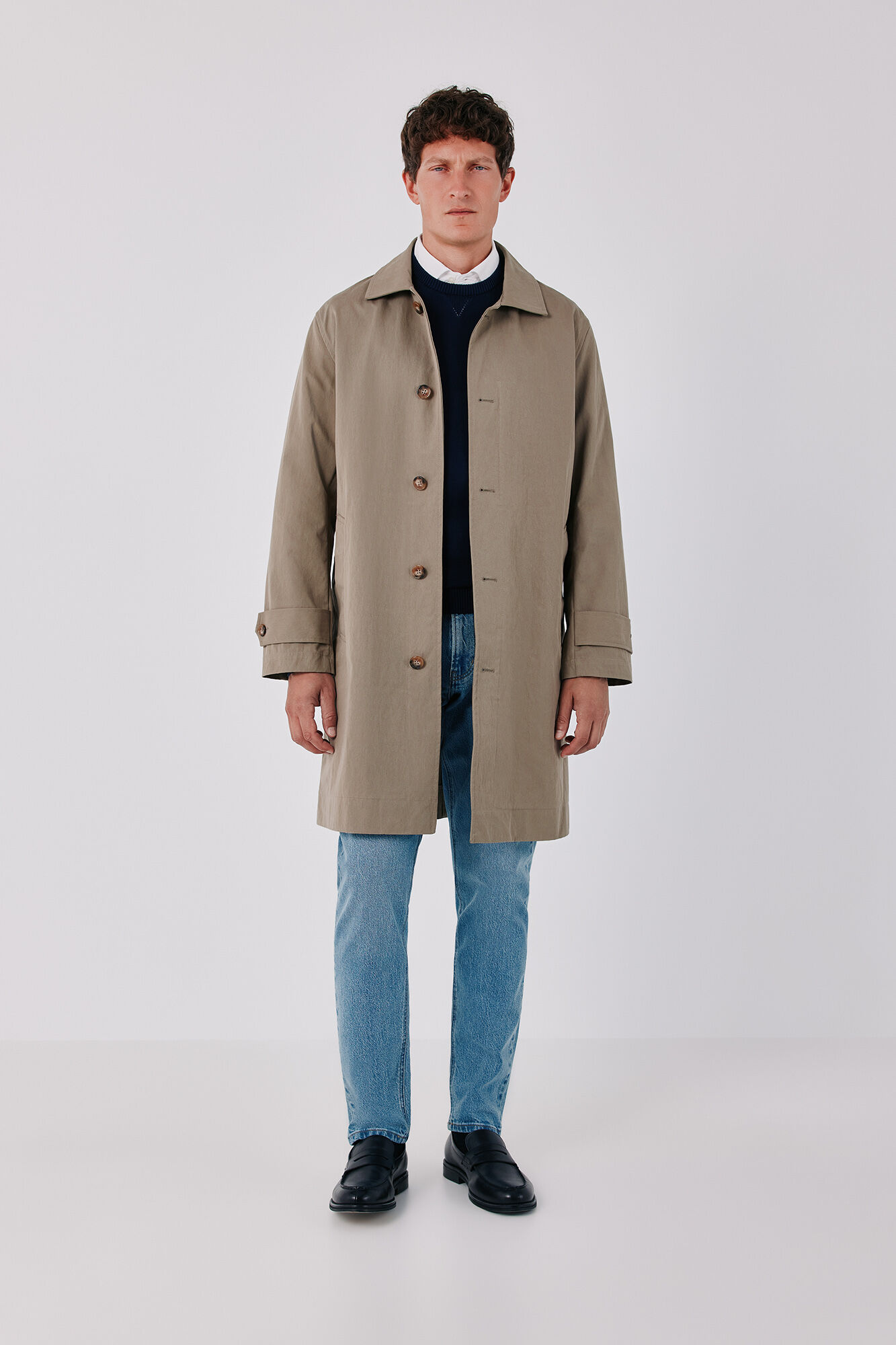 Cortefiel Cotton trench