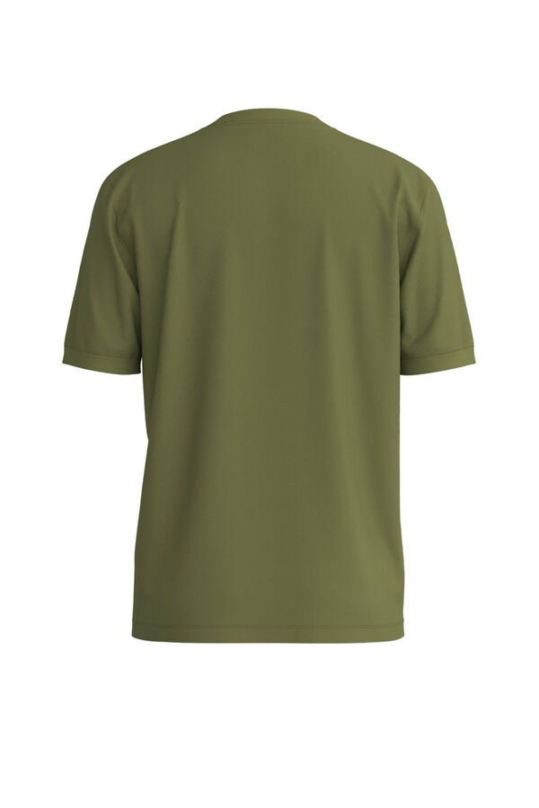 Cortefiel Short-sleeved T-shirt Green
