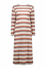 Slowlove Vestido estructura multicolor Multicolor
