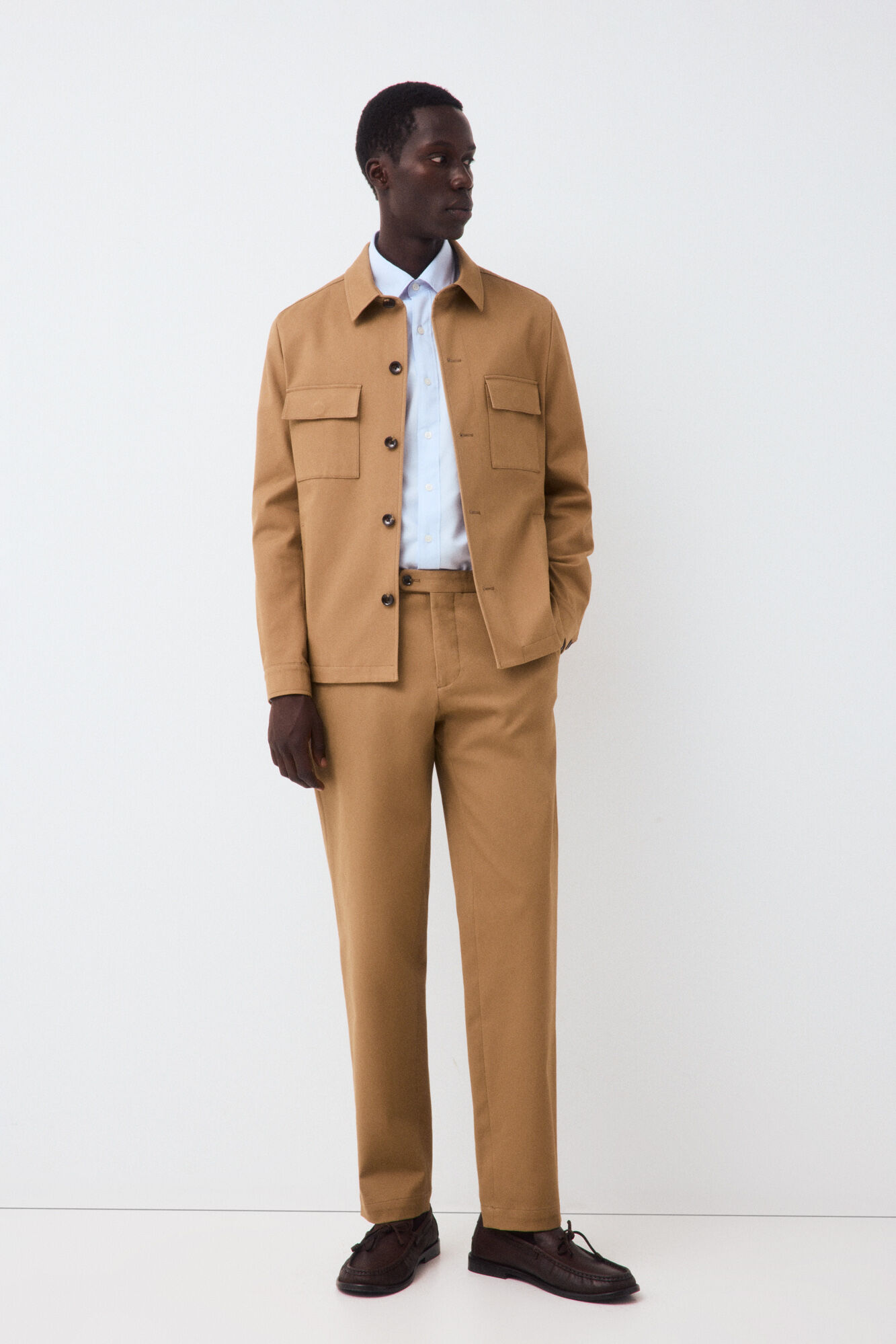 Cortefiel Toasted coordinated suit trousers