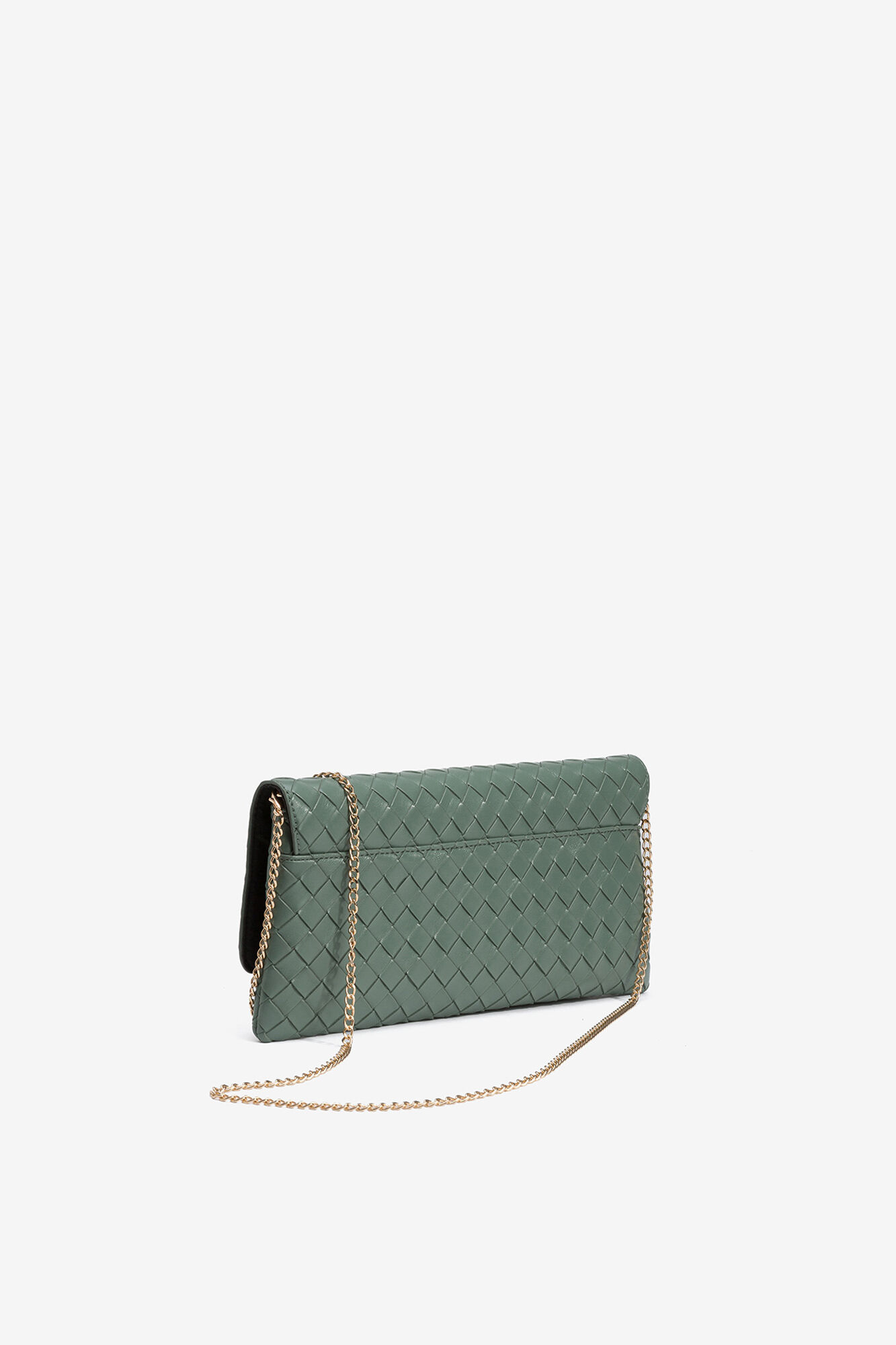 Vilanova Clutch con textura de trama