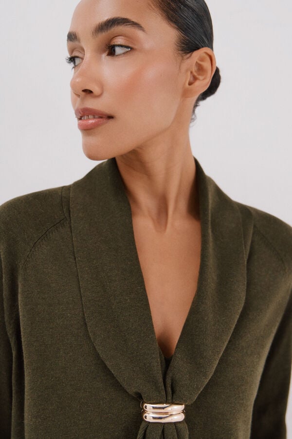 Cortefiel Jersey foulard hoop Green