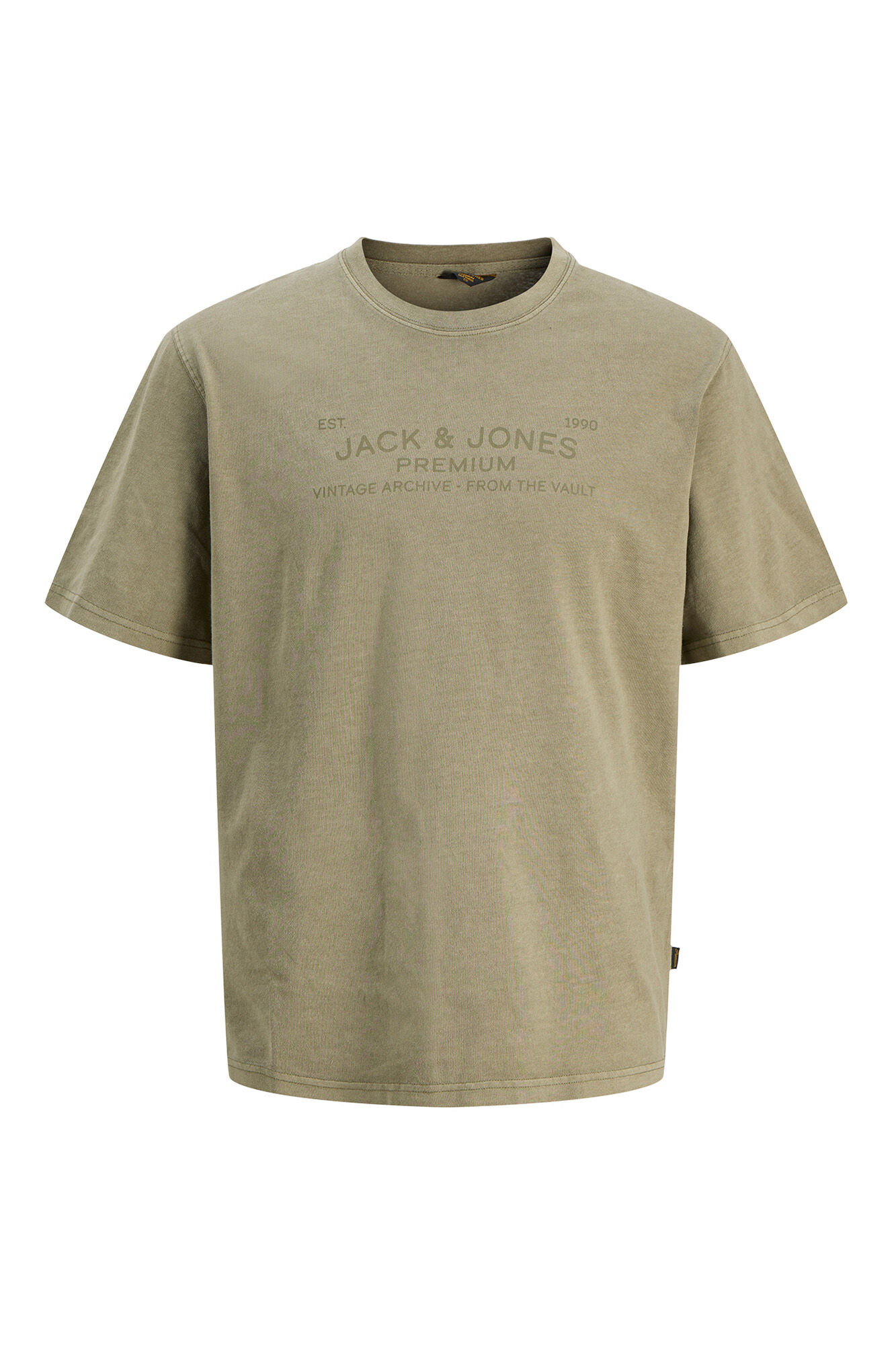 Jack & Jones T-shirt lavada com logo