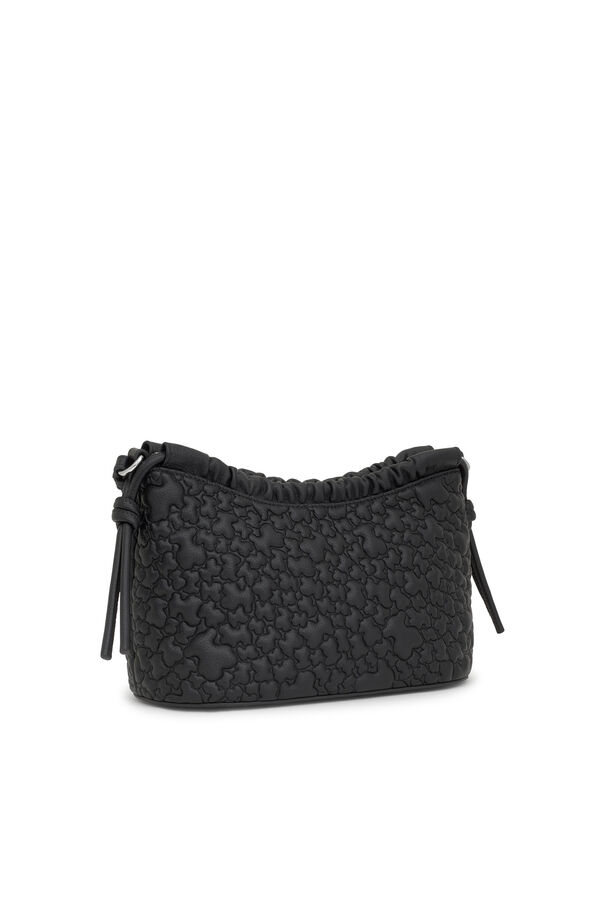 Tous TOUS Puffy Bear medium black crossbody bag Black
