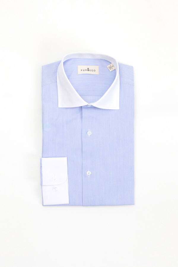 PuroEGO Riscas listrada regular Azul