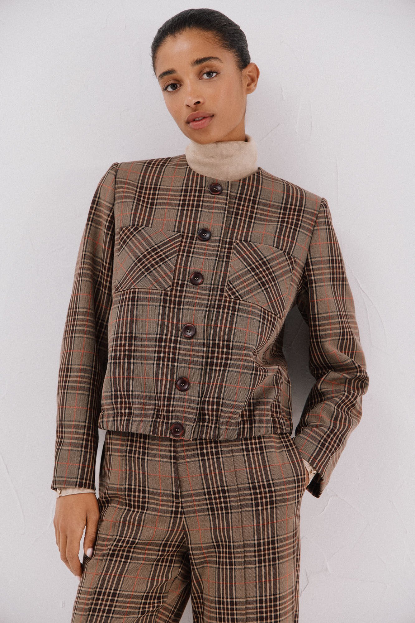 Cortefiel Checkered jacket