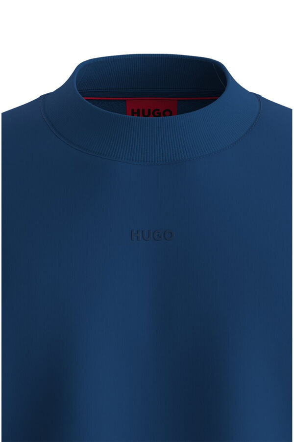 HUGO Sweatshirt gola redonda Azul
