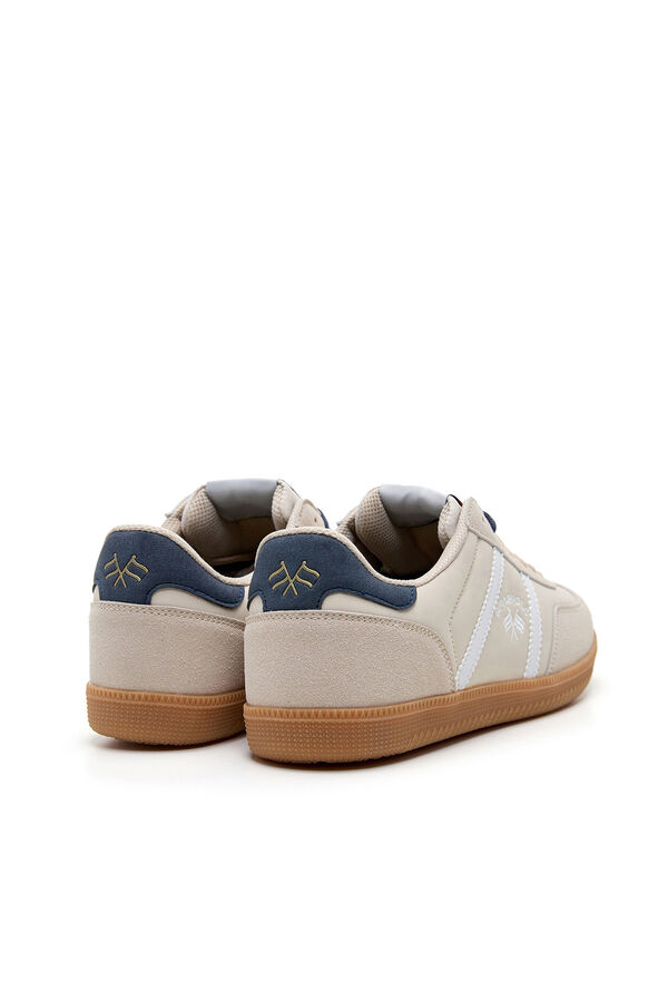 Spagnolo Sapatilhas casuais de lazer Ecru