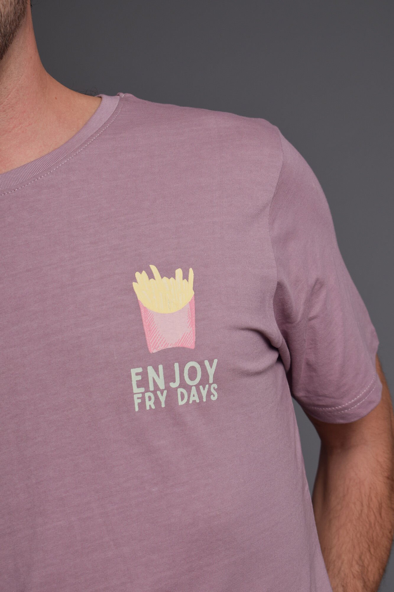 Cloking T-shirt Fooders Lavada Borgonha