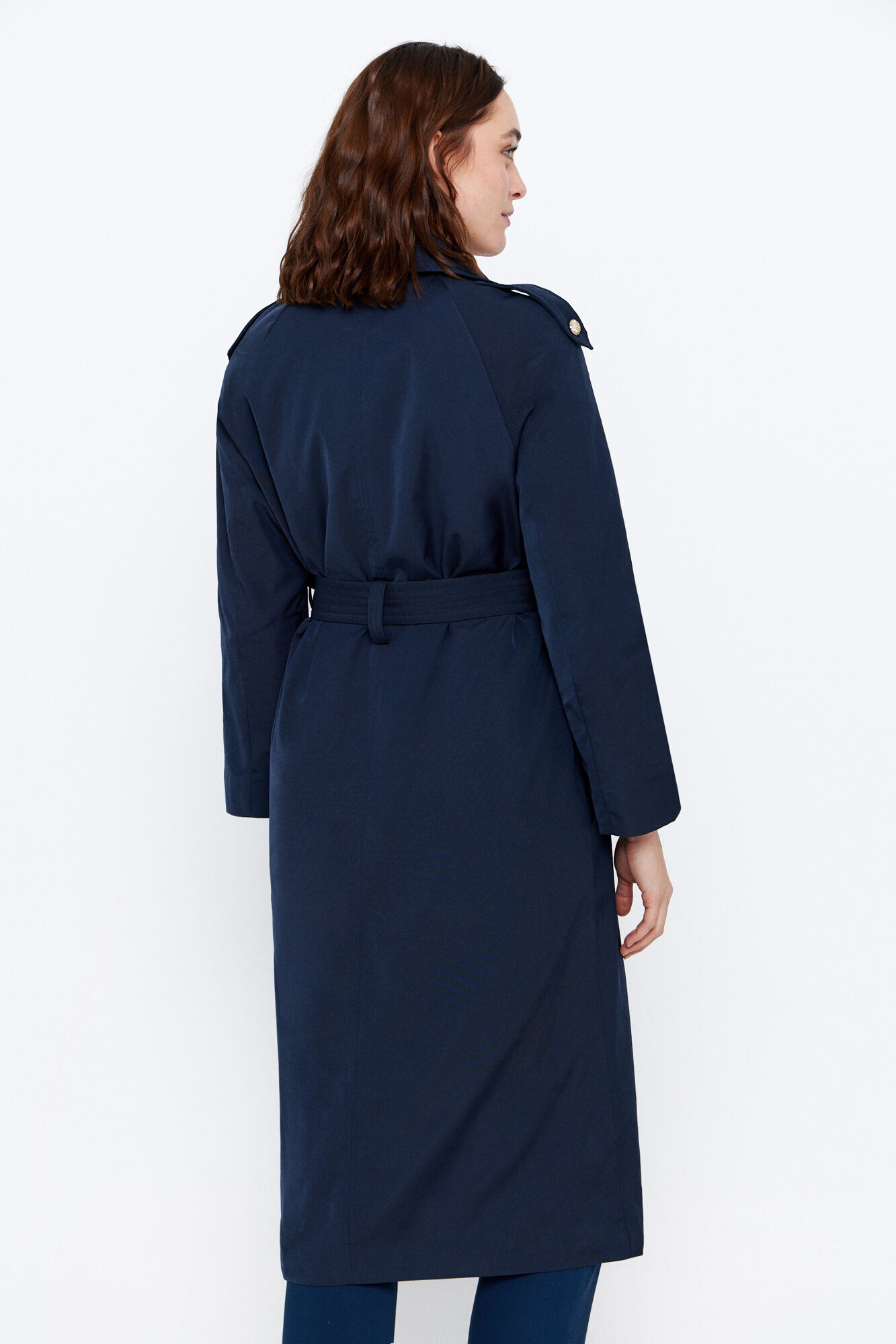 Cortefiel trench coat on sale
